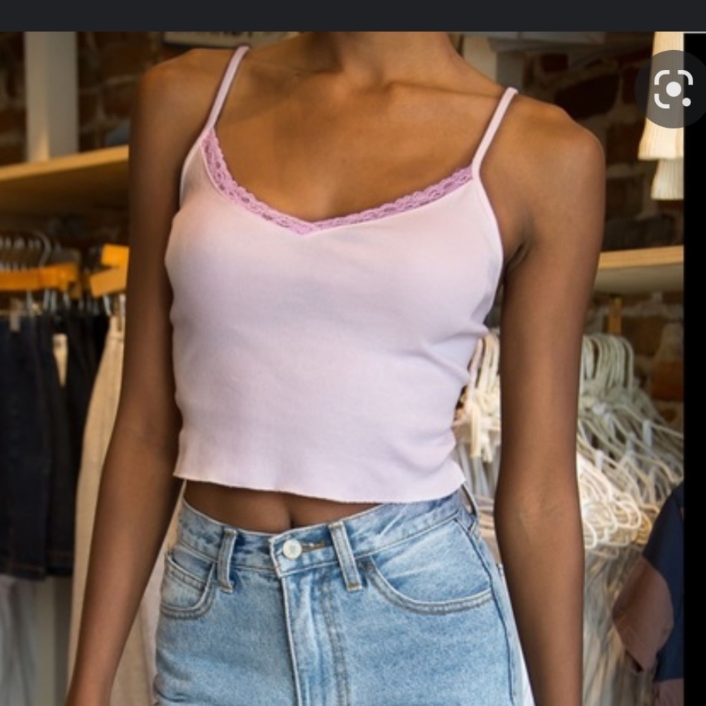Brandy Melville baby pink Tank Top